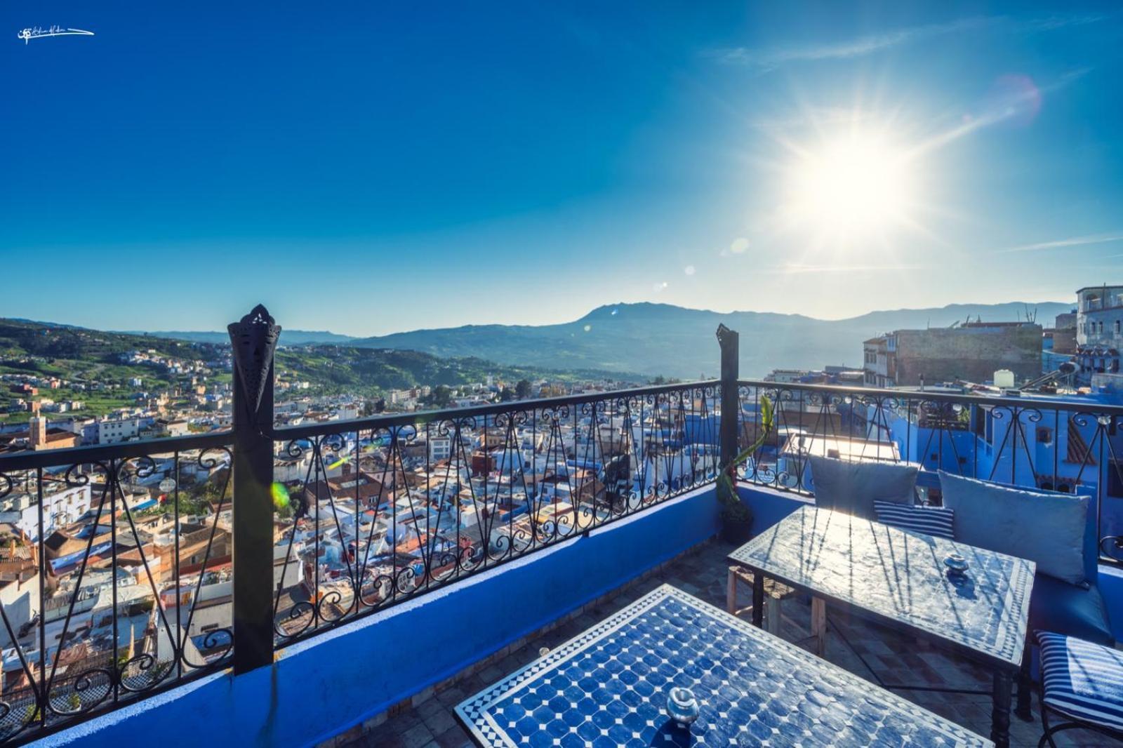 Hotel Dar Zambra Szafszawan Zewnętrze zdjęcie