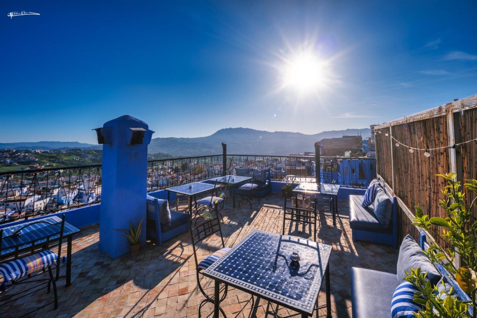 Hotel Dar Zambra Szafszawan Zewnętrze zdjęcie